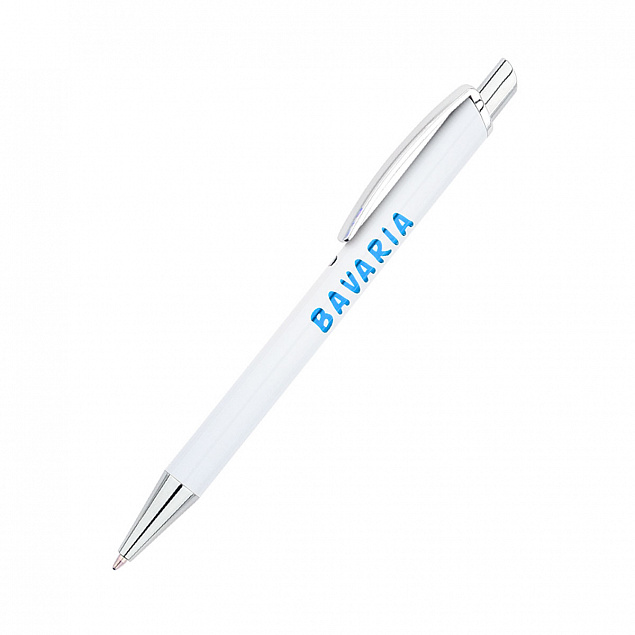 Ручка металлическая Bright - Синий HH с логотипом  заказать по выгодной цене в кибермаркете AvroraStore