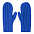 Варежки вязаные НАСВЯЗИ© полушерсть с логотипом  заказать по выгодной цене в кибермаркете AvroraStore