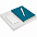 Набор Flex Shall Recharge, голубой с логотипом  заказать по выгодной цене в кибермаркете AvroraStore