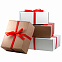 Подарочная лента для универсальной подарочной коробки 350*255*113 мм, красная, 20 мм с логотипом  заказать по выгодной цене в кибермаркете AvroraStore