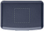 Ланч-бокс 800 мл с логотипом  заказать по выгодной цене в кибермаркете AvroraStore