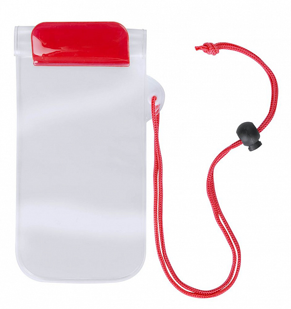 Водозащитный чехол Waterpro, красный с логотипом  заказать по выгодной цене в кибермаркете AvroraStore