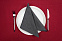 Салфетка сервировочная Settle In, темно-серая с логотипом  заказать по выгодной цене в кибермаркете AvroraStore