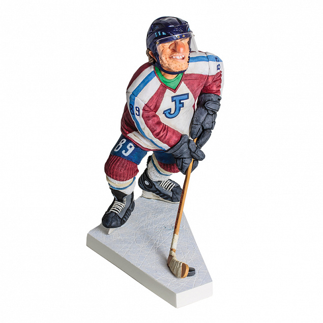 Скульптура "Хоккеист" с логотипом  заказать по выгодной цене в кибермаркете AvroraStore