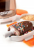Набор для глазурования мороженого Chocolate Station, коричневый с логотипом  заказать по выгодной цене в кибермаркете AvroraStore