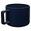 Чашка Jumbo, матовая, синяя с логотипом  заказать по выгодной цене в кибермаркете AvroraStore