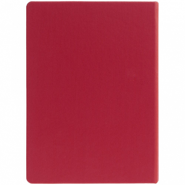 Ежедневник Grid, недатированный, красный с логотипом  заказать по выгодной цене в кибермаркете AvroraStore