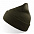 Шапка вязаная  двойная "Wind", с отворотом_черный,100% акрил  с логотипом  заказать по выгодной цене в кибермаркете AvroraStore