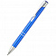 Ручка металлическая Holly - Синий HH с логотипом  заказать по выгодной цене в кибермаркете AvroraStore