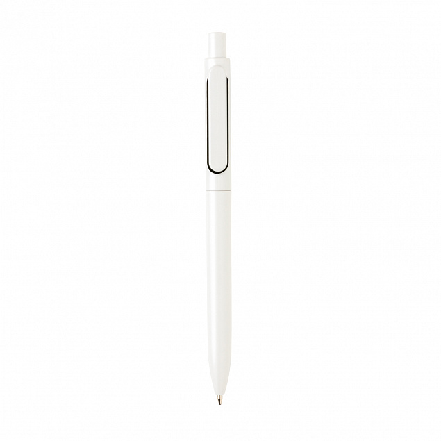 Ручка X6, белый с логотипом  заказать по выгодной цене в кибермаркете AvroraStore