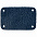 Лейбл кожаный Beta, S, синий с логотипом  заказать по выгодной цене в кибермаркете AvroraStore