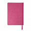 Ежедневник недатированный Bliss, А5,  розовый, белый блок, без обреза с логотипом  заказать по выгодной цене в кибермаркете AvroraStore