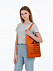 Холщовая сумка «Невыносимая», оранжевая с логотипом  заказать по выгодной цене в кибермаркете AvroraStore