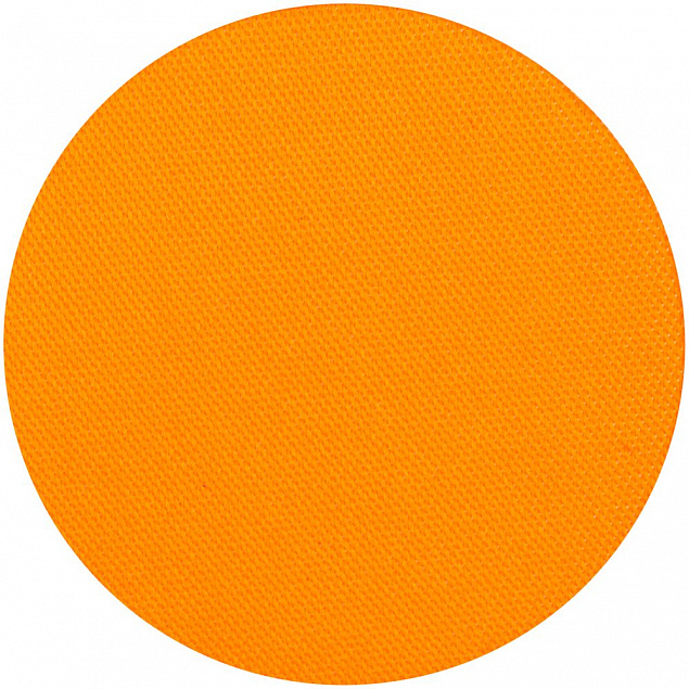 Наклейка тканевая Lunga Round, M, оранжевый неон с логотипом  заказать по выгодной цене в кибермаркете AvroraStore