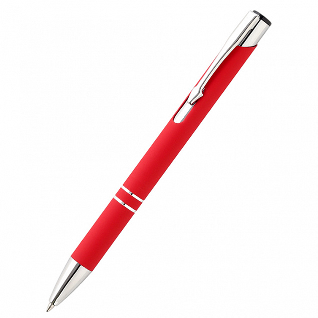 Ручка металлическая Molly - Красный PP с логотипом  заказать по выгодной цене в кибермаркете AvroraStore