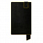 Бизнес-блокнот "Trendi", 130*210 мм, черно-желтый, мягкая обложка, в линейку с логотипом  заказать по выгодной цене в кибермаркете AvroraStore