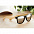 Очки солнцезащитные с бамбуковы с логотипом  заказать по выгодной цене в кибермаркете AvroraStore