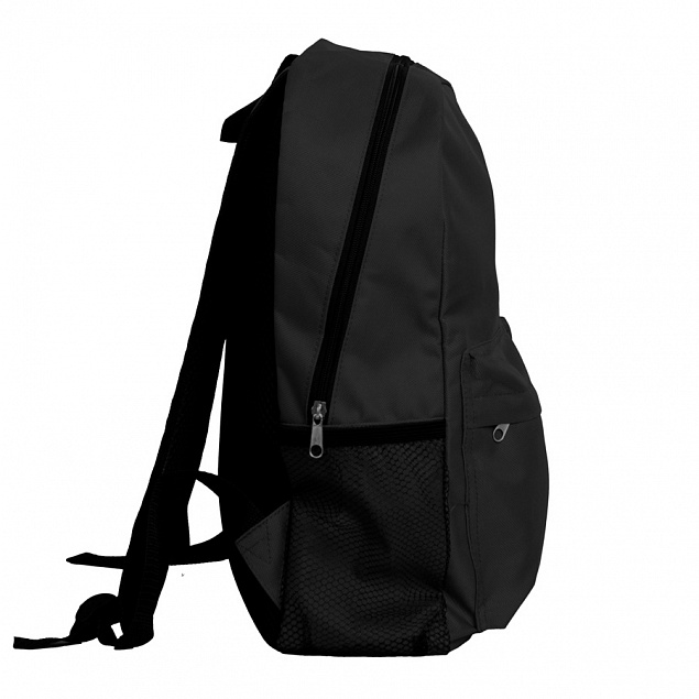 Рюкзак DISCO, черный, 40 x 29 x11 см, 100% полиэстер 600D с логотипом  заказать по выгодной цене в кибермаркете AvroraStore