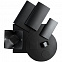 Костер Satiness, круглый, черный с логотипом  заказать по выгодной цене в кибермаркете AvroraStore
