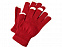 Сенсорные перчатки Billy, красный с логотипом  заказать по выгодной цене в кибермаркете AvroraStore