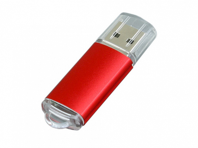 USB-флешка на 32 Гб с прозрачным колпачком с логотипом  заказать по выгодной цене в кибермаркете AvroraStore