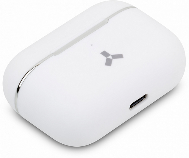 Беспроводные наушники Accesstyle Indigo II TWS, белый с логотипом  заказать по выгодной цене в кибермаркете AvroraStore