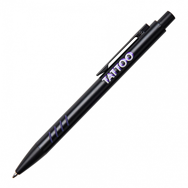 Ручка шариковая с грип-вставками TATTOO с логотипом  заказать по выгодной цене в кибермаркете AvroraStore