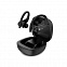 Наушники беспроводные с зарядным боксом HIPER TWS SPORT V2, цвет черный  с логотипом  заказать по выгодной цене в кибермаркете AvroraStore