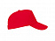 Бейсболка Uranus детская, красный с логотипом  заказать по выгодной цене в кибермаркете AvroraStore