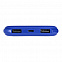 Внешний аккумулятор Uniscend All Day Compact 10 000 мАч, синий с логотипом  заказать по выгодной цене в кибермаркете AvroraStore