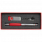 Коробка Notes с ложементом для ручки и флешки, красная с логотипом  заказать по выгодной цене в кибермаркете AvroraStore