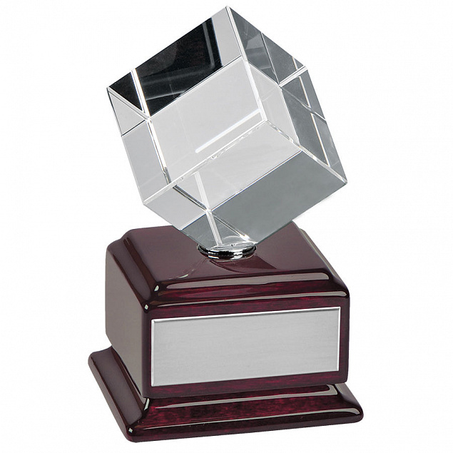 Стела  "Куб вращающийся" с логотипом  заказать по выгодной цене в кибермаркете AvroraStore