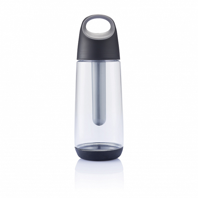 Бутылка для воды Bopp Cool, 700 мл, серый с логотипом  заказать по выгодной цене в кибермаркете AvroraStore