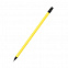 Карандаш Negro с цветным корпусом - Желтый KK с логотипом  заказать по выгодной цене в кибермаркете AvroraStore