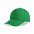 Бейсболка RECY FIVE, зеленый, 5 клиньев, 100 % переработанный полиэстер, липучка с логотипом  заказать по выгодной цене в кибермаркете AvroraStore