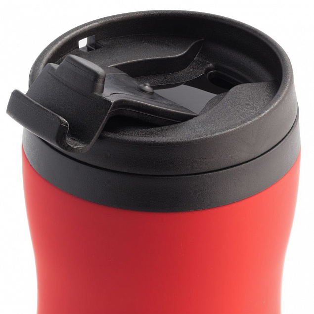 Термостакан Forma, красный с логотипом  заказать по выгодной цене в кибермаркете AvroraStore