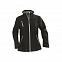 Куртка софтшелл женская SAVANNAH, черная с логотипом  заказать по выгодной цене в кибермаркете AvroraStore