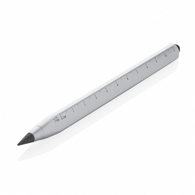 Многофункциональный вечный карандаш Eon из переработанного алюминия RCS с логотипом  заказать по выгодной цене в кибермаркете AvroraStore