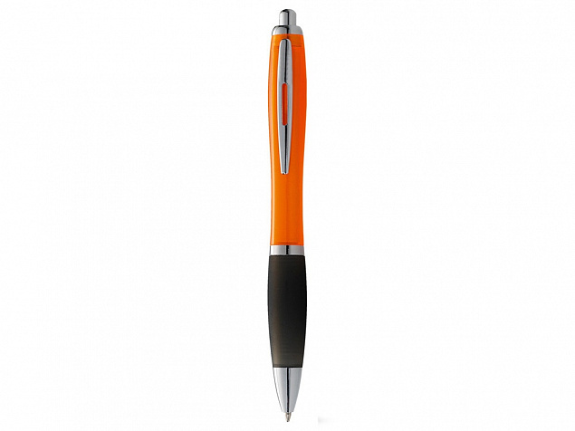 Ручка шариковая Nash, оранжевый, черные чернила с логотипом  заказать по выгодной цене в кибермаркете AvroraStore