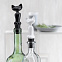 Пробка для бутылки Miaou, белая с логотипом  заказать по выгодной цене в кибермаркете AvroraStore