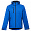 Куртка софтшелл мужская Zagreb, ярко-синяя с логотипом  заказать по выгодной цене в кибермаркете AvroraStore