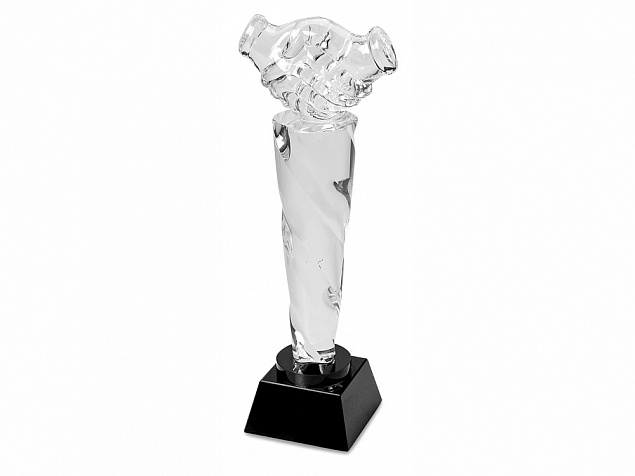 Награда Рукопожатие с логотипом  заказать по выгодной цене в кибермаркете AvroraStore