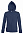 Толстовка женская на молнии с капюшоном Seven Women 290, серый меланж с логотипом  заказать по выгодной цене в кибермаркете AvroraStore