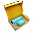 Набор Hot Box C yellow G (желтый) с логотипом  заказать по выгодной цене в кибермаркете AvroraStore