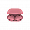 Наушники беспроводные с зарядным боксом TWS AIR SOFT, цвет розовый с логотипом  заказать по выгодной цене в кибермаркете AvroraStore