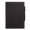 Ежедневник-портфолио Clip, коричневый, эко-кожа, недатированный кремовый блок + ручка Opera (черный/хром), подарочная коробка с логотипом  заказать по выгодной цене в кибермаркете AvroraStore