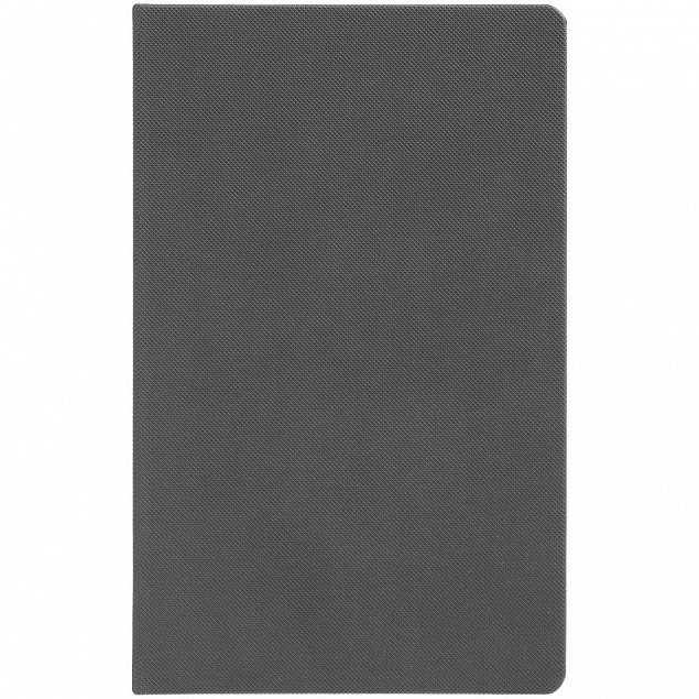 Ежедневник Grade, недатированный, серый с логотипом  заказать по выгодной цене в кибермаркете AvroraStore