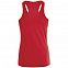 Майка женская Justin Women, красная с логотипом  заказать по выгодной цене в кибермаркете AvroraStore