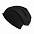Шапка "BROOKLIN", черный; 60% хлопок, 40% полиэстер; плотность 320 г/м2 с логотипом  заказать по выгодной цене в кибермаркете AvroraStore