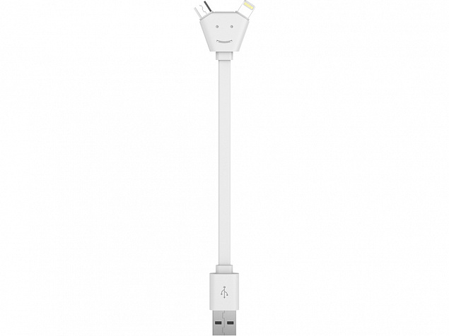 USB-переходник XOOPAR Y CABLE с логотипом  заказать по выгодной цене в кибермаркете AvroraStore